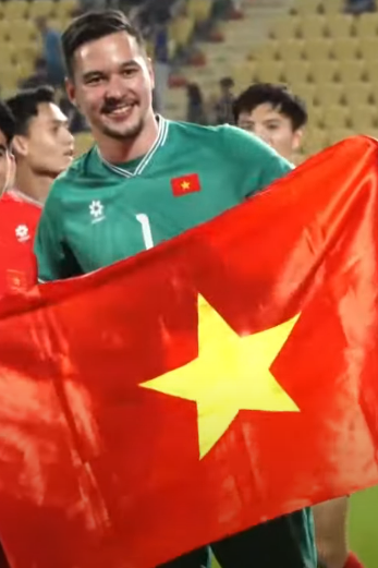 Th? m?n Nguy?n Filip c?a C?ng An Hà N?i trong mùa gi?i V-League 2025-26