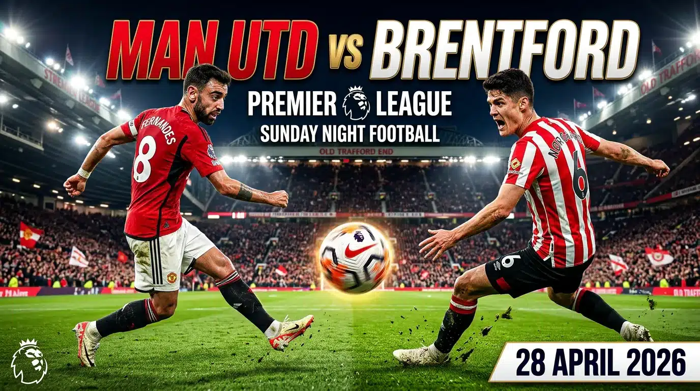 San Old Trafford tr??c tr?n Manchester United g?p Brentford vòng 34 Premier League 27/4