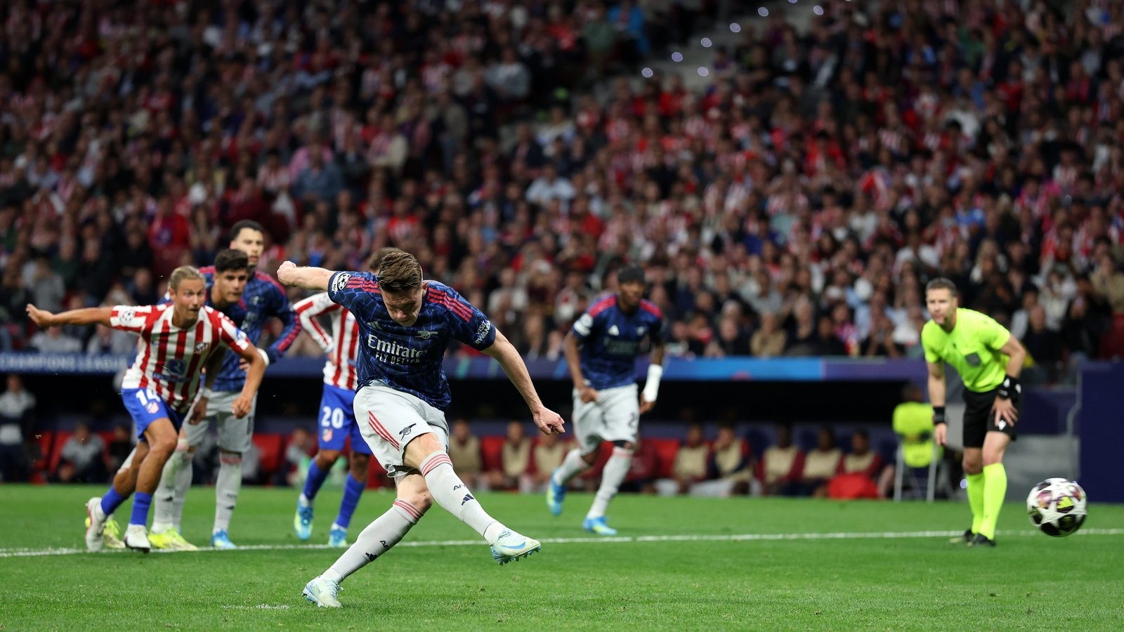 Arsenal ??i ??u Atlético Madrid bán k?t Champions League l??t v? t?i Emirates 5 tháng 5 2026