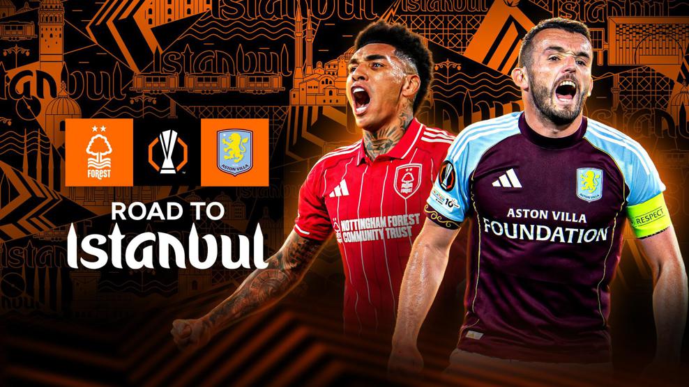 Nottingham Forest vs Aston Villa Europa League bán k?t l??t ?i