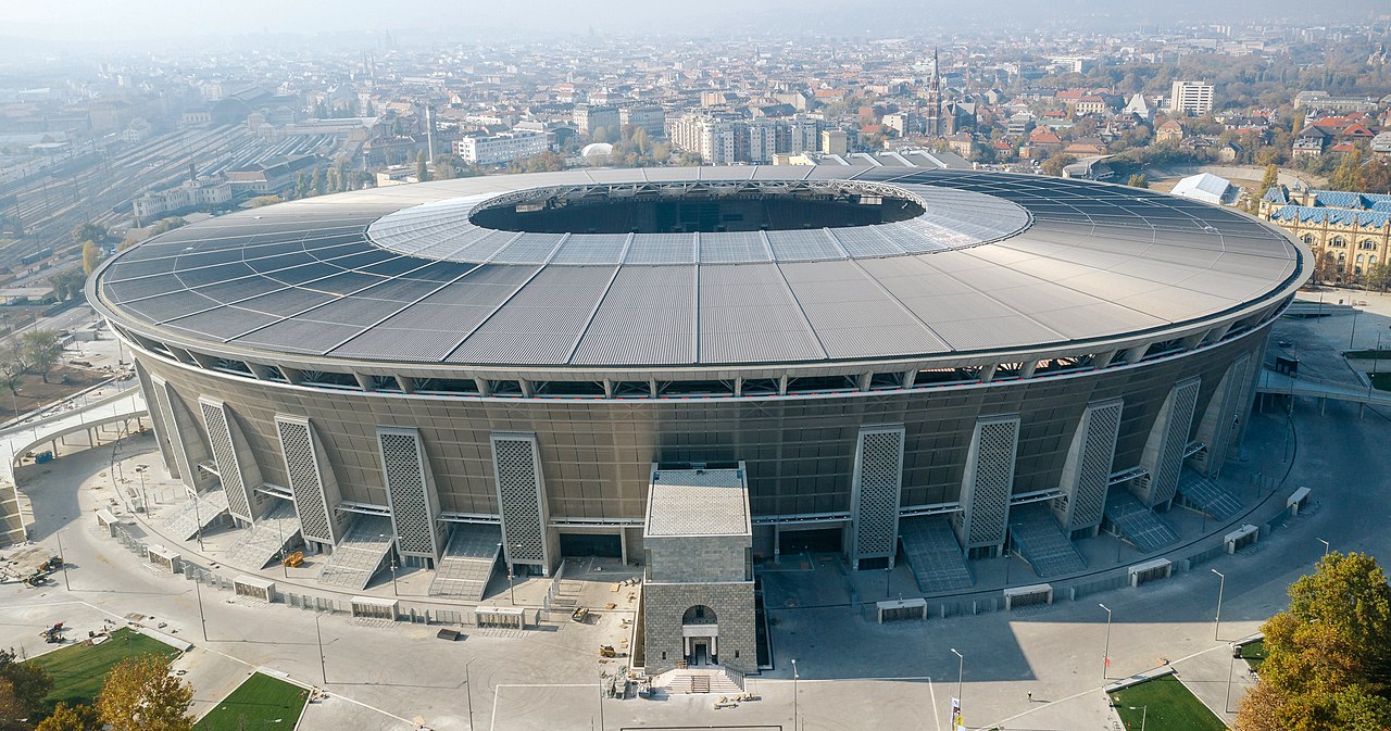 San Puskás Aréna Budapest - ??a ?i?m chung k?t Champions League 2026