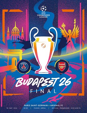 Puskás Aréna Budapest n?i di?n ra chung k?t UCL 2026 PSG vs Arsenal
