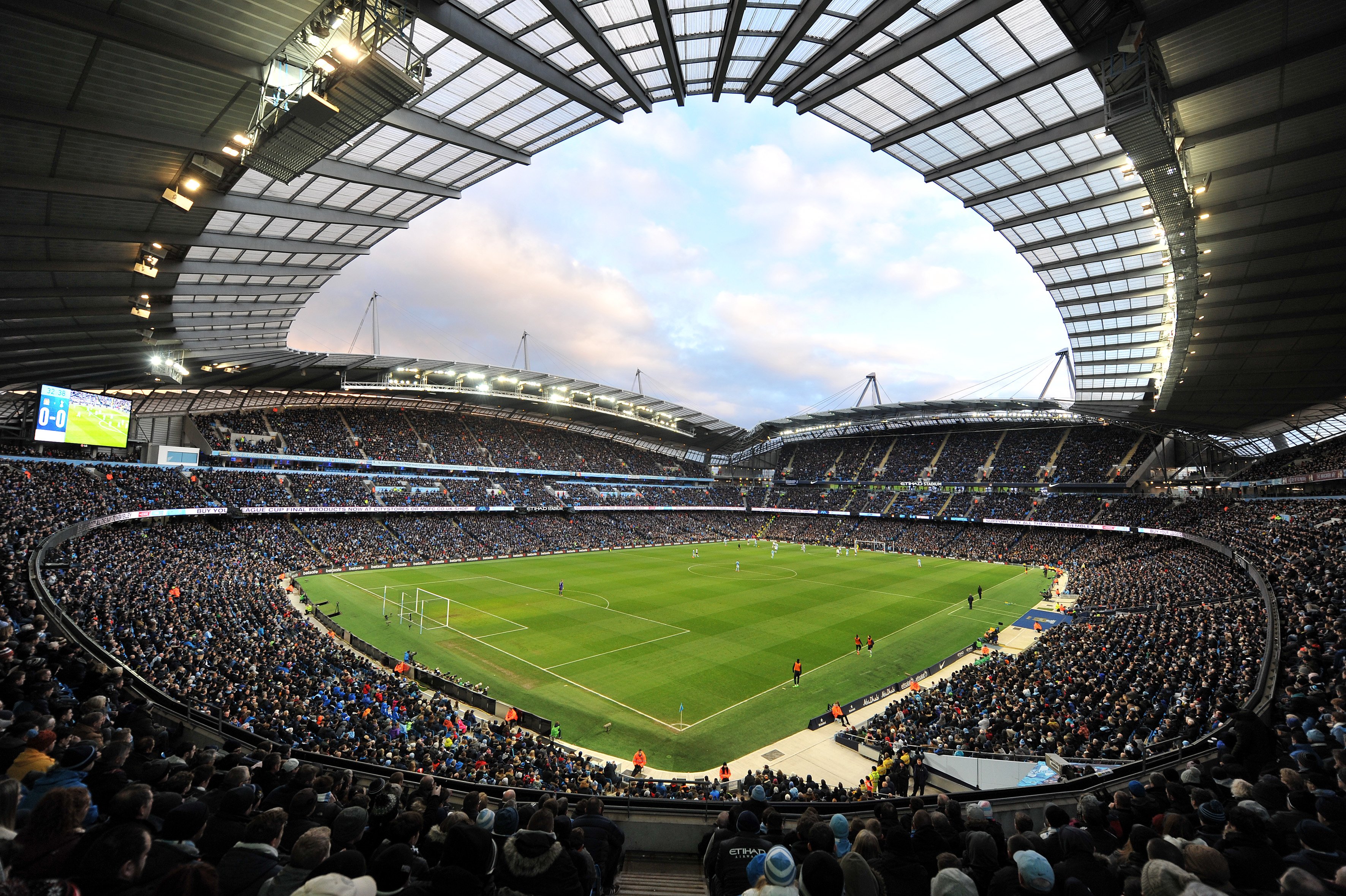 Etihad Stadium s?n sàng cho tr?n Man City vs Arsenal vòng 33 Premier League
