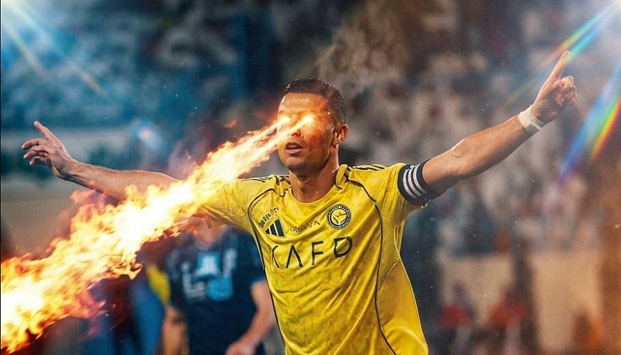 Cristiano Ronaldo ?n m?ng bàn th?ng cùng Al Nassr trong chu?i 14 tr?n th?ng liên ti?p t?i Saudi Pro League