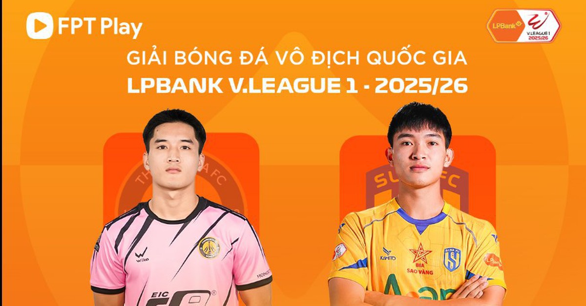 Tr?n ??ng á Thanh Hóa vs SLNA vòng 19 V-League 2025/26 lúc 18h00 ngày 19/4/2026